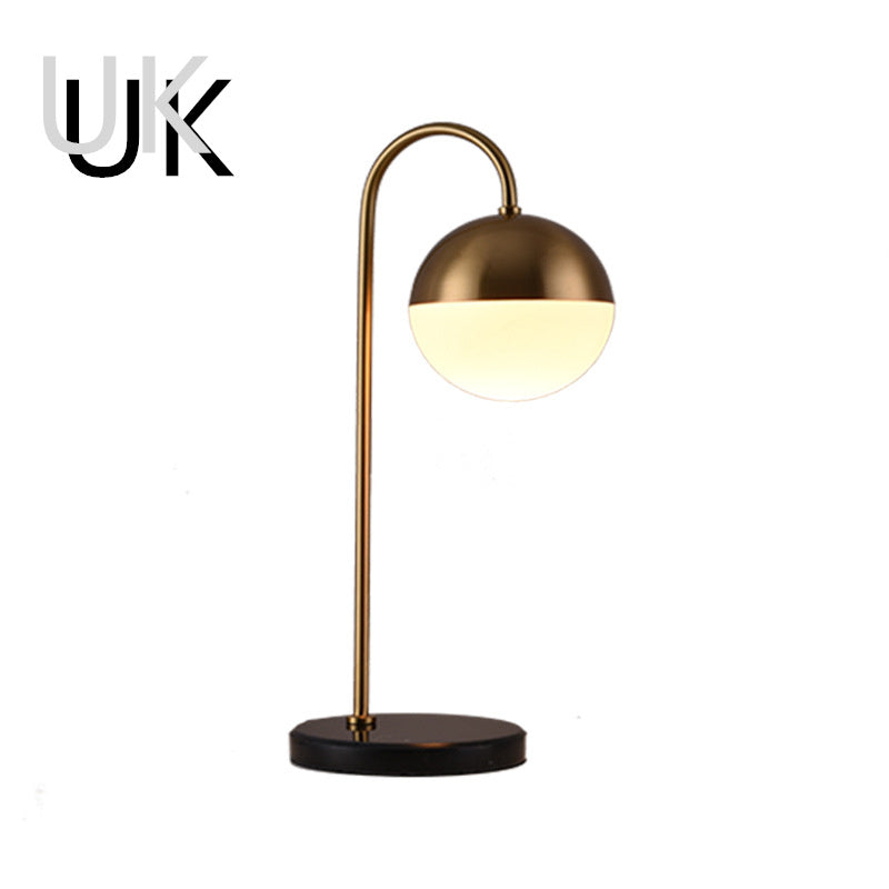 Golden Table Lamp Hotel Decoration