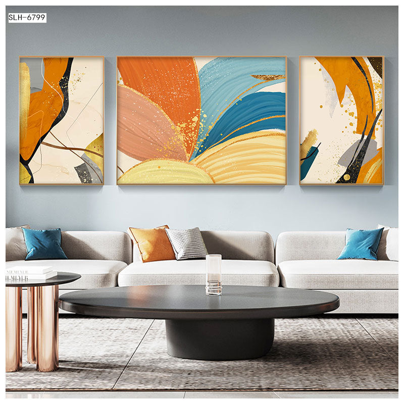 Modern Simple Living Room Decorative Painting Art Texture Fresco