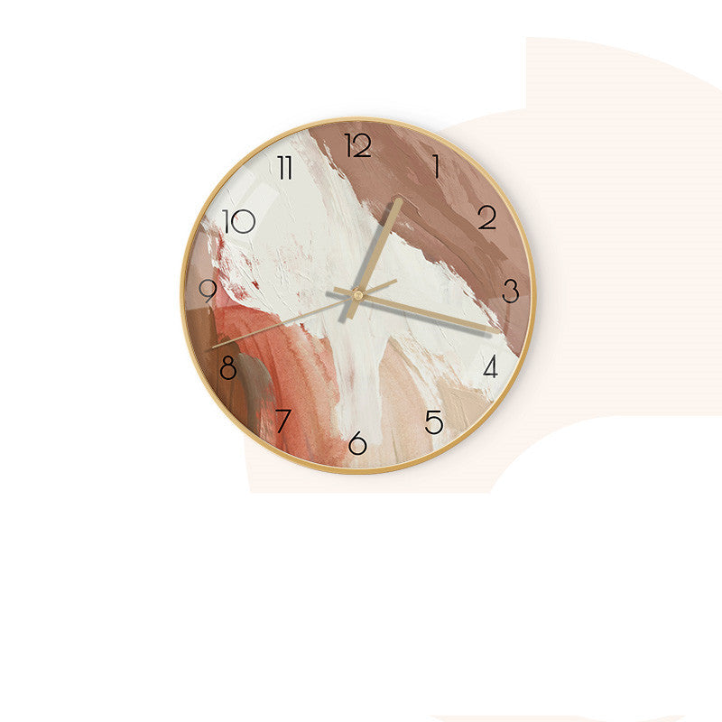 Poor Style Modern Abstract Restaurant Wall Clock