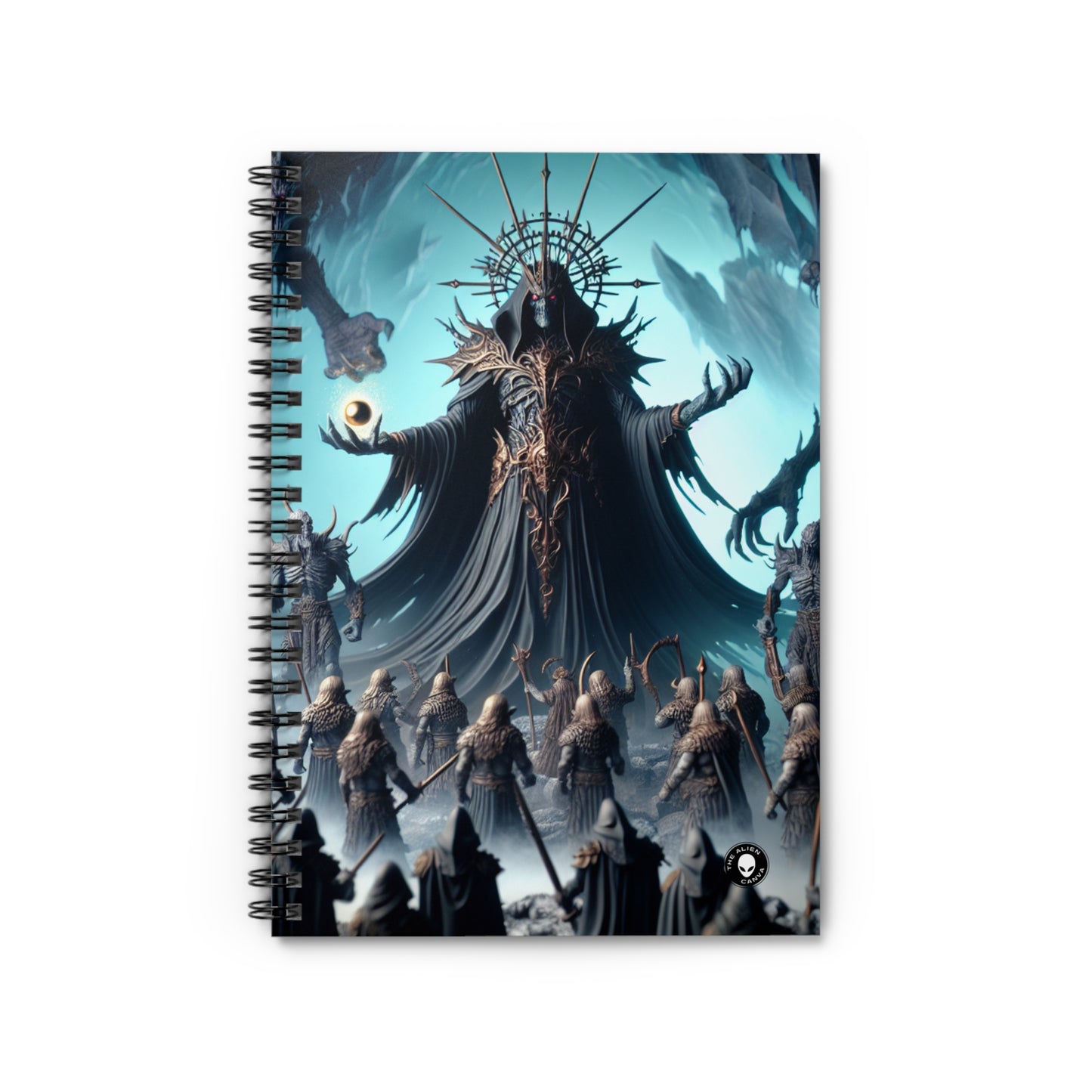 "The Battle for the One Ring" - The Alien Spiral Notebook (Ruled Line)