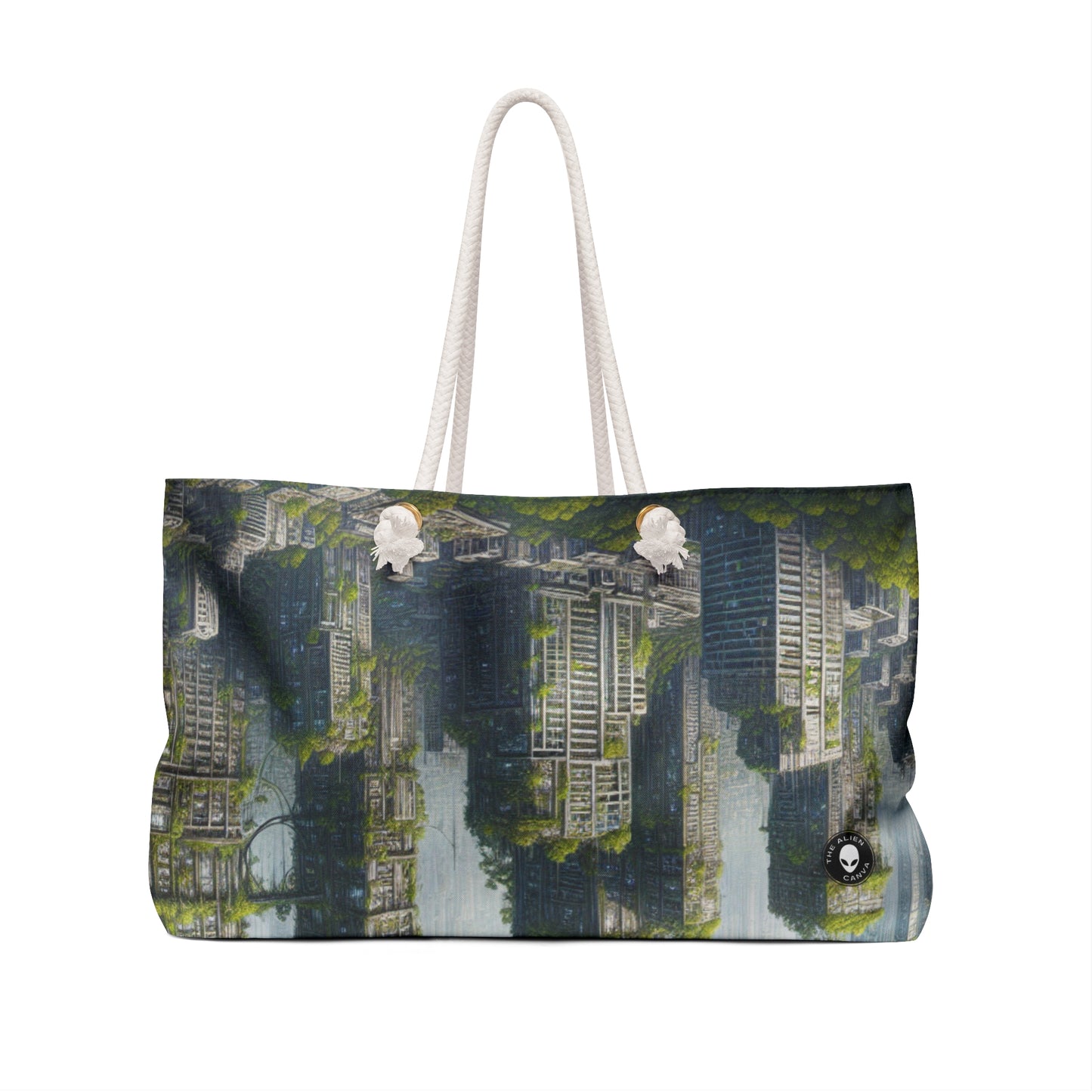 "Nature's Resurgence: The Urban Jungle" - The Alien Weekender Bag