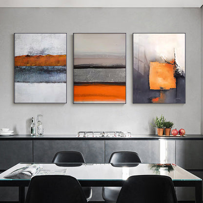 Scandinavian Abstract Gray Wall Art Modern Picture Poster