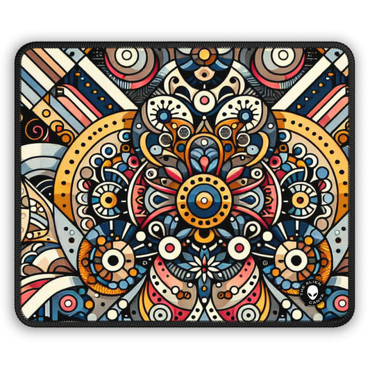 "Moroccan Mosaic Masterpiece" - The Alien Gaming Mouse Pad Pattern Art