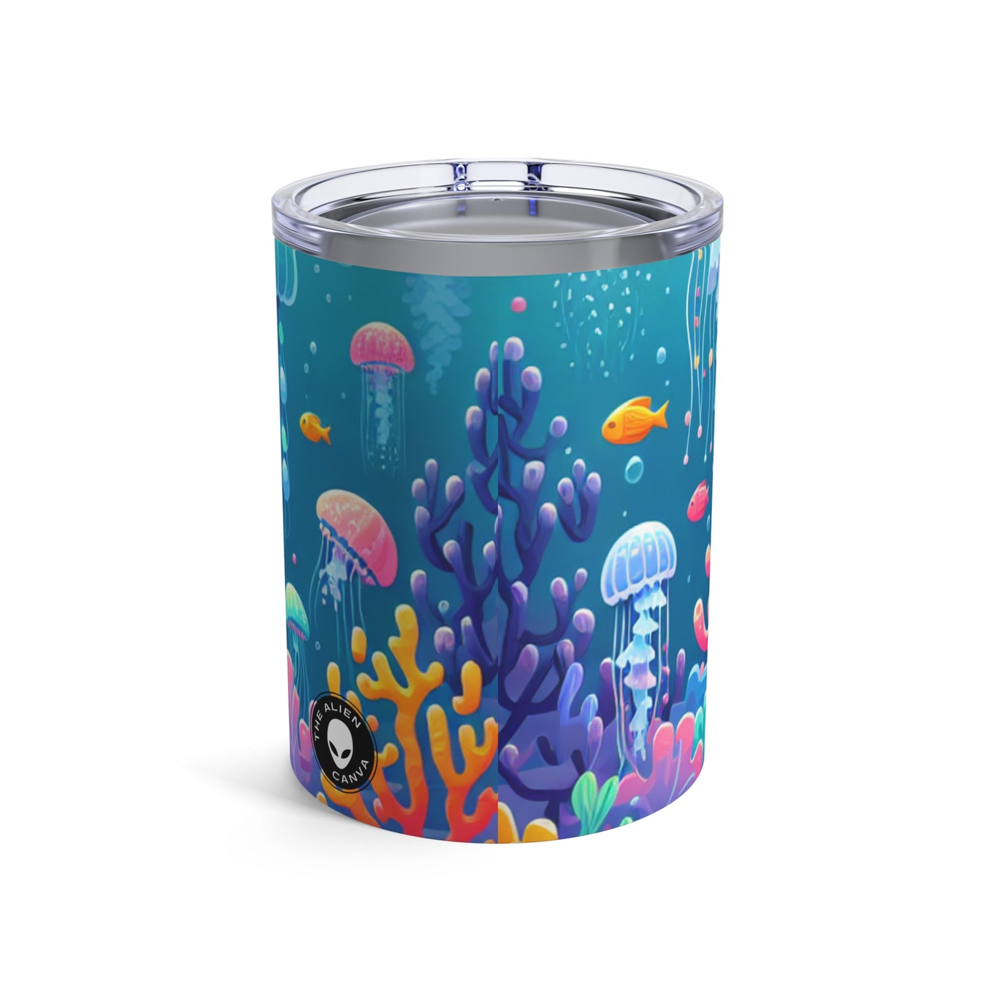 « Symphonie sous-marine enchanteresse » - Le verre Alien 10oz