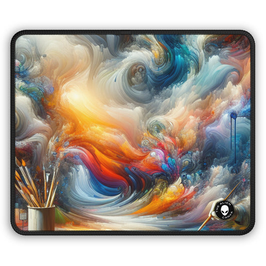 "Mystical Forest: A Whimsical Wonderland" - The Alien Gaming Mouse Pad Digital Painting