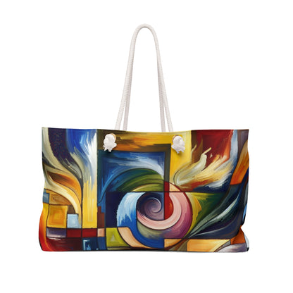 "Une tension de formes" - Le sac Alien Weekender Style expressionnisme abstrait