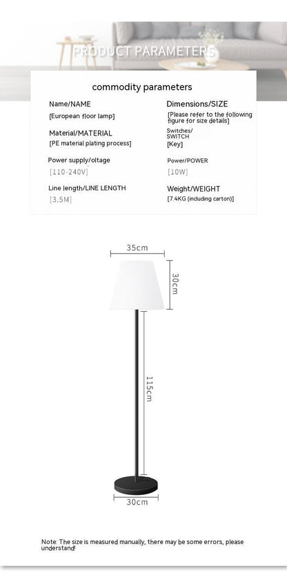 Lámpara decorativa LED simple Lámpara de pie de ambiente creativo