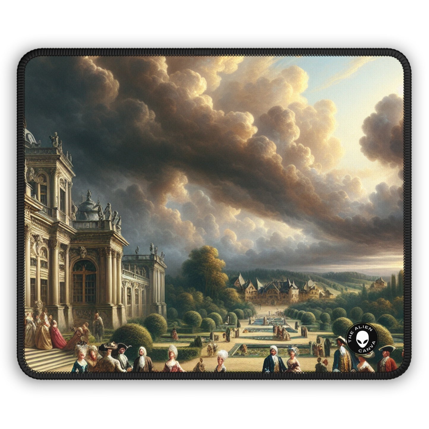 "Royal Banquet in a Baroque Palace" - The Alien Gaming Mouse Pad Baroque