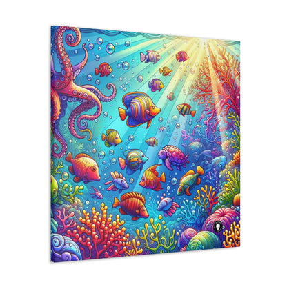 "Seaside Soiree: A Dance Party Under the Sea" - The Alien Canva