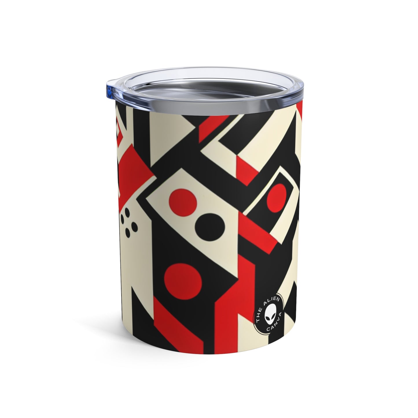 "Futuristic Metropolis: A Constructivist Expression of Urban Technology" - The Alien Tumbler 10oz Constructivism