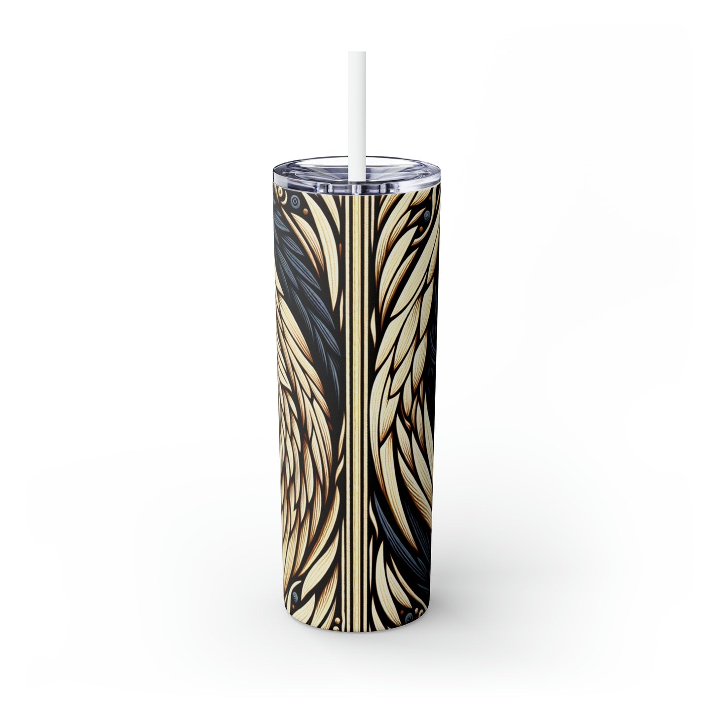 « Un espoir pour la paix » - The Alien Maars® Skinny Tumbler avec paille 20oz Style symbolisme