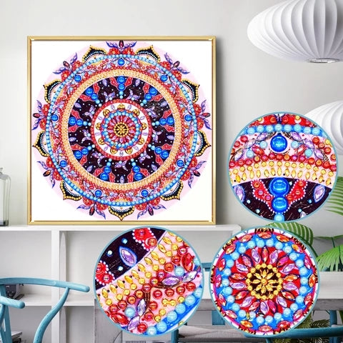 Jewel Mandala Special Shape Diamond Painting DIY