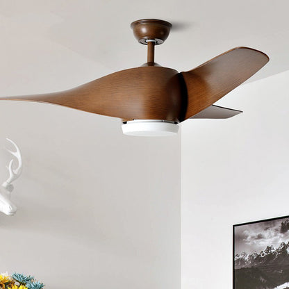 Rétro ventilateur en spirale feuille ventilateur de plafond lumière simple