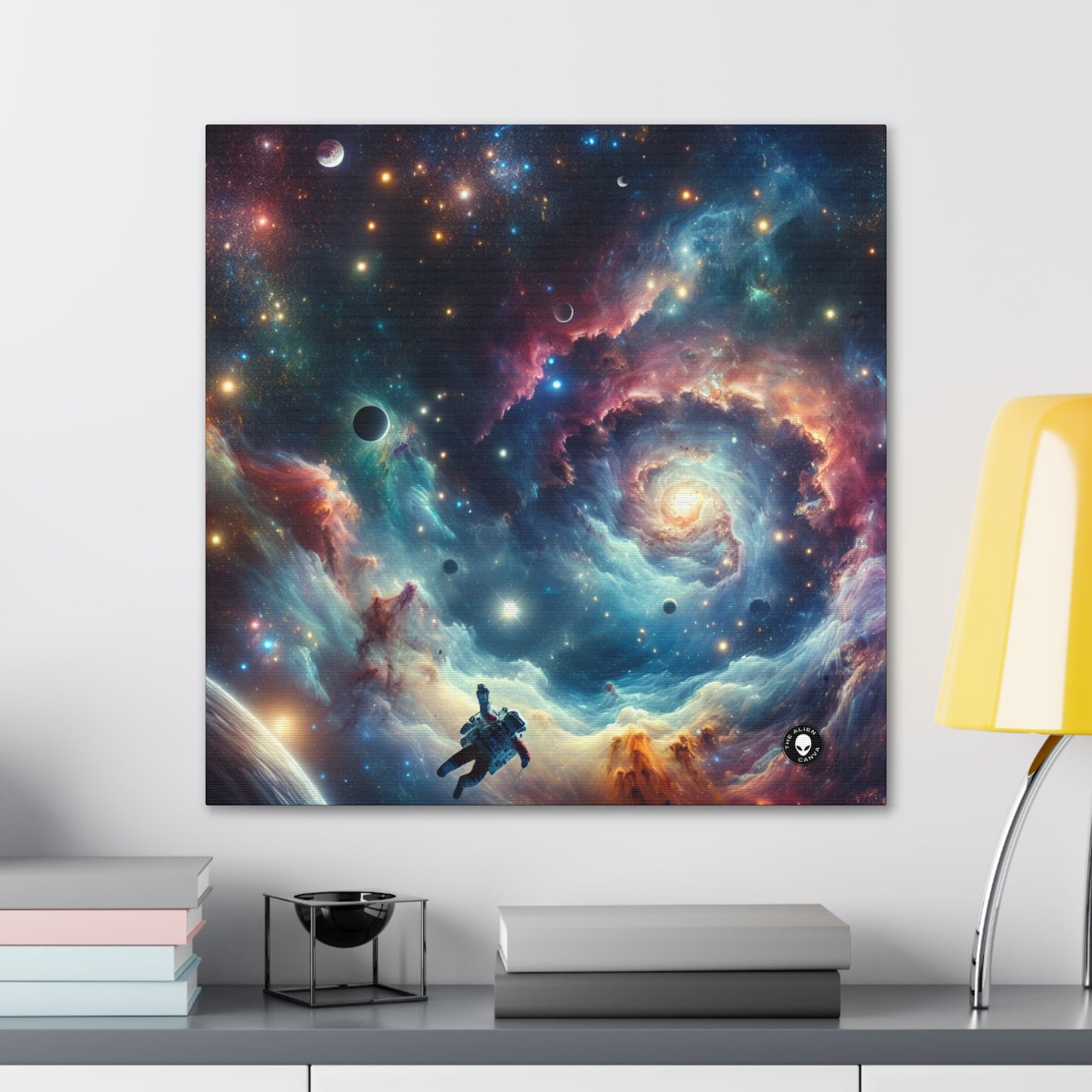 "Galactic Explorer" - L'Alien Canva