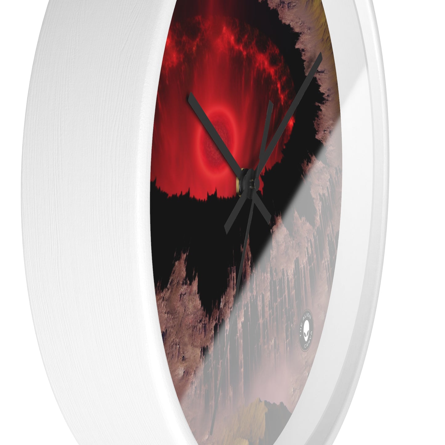 "Fallen Power: The Destruction of the Rings of Power" - The Alien Wall Clock