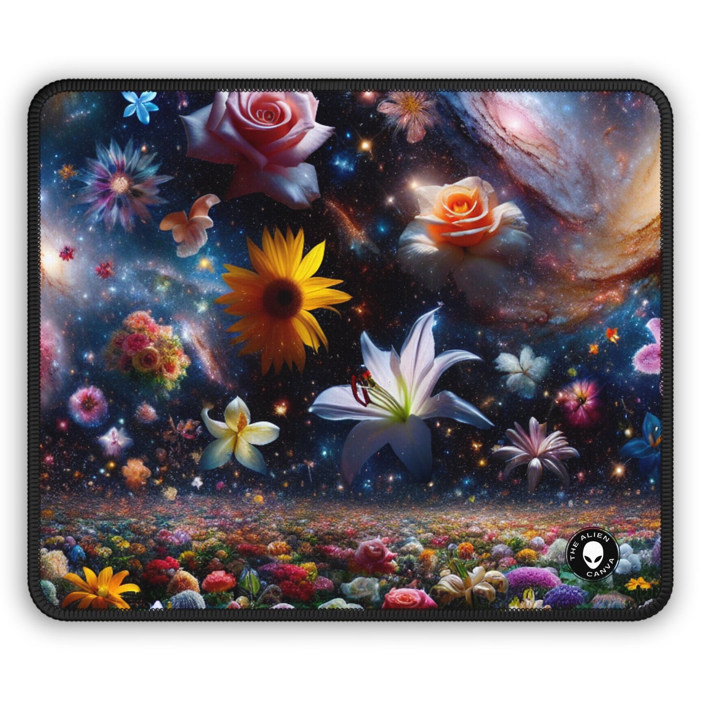 "Floral Constellations" - The Alien Gaming Mouse Pad