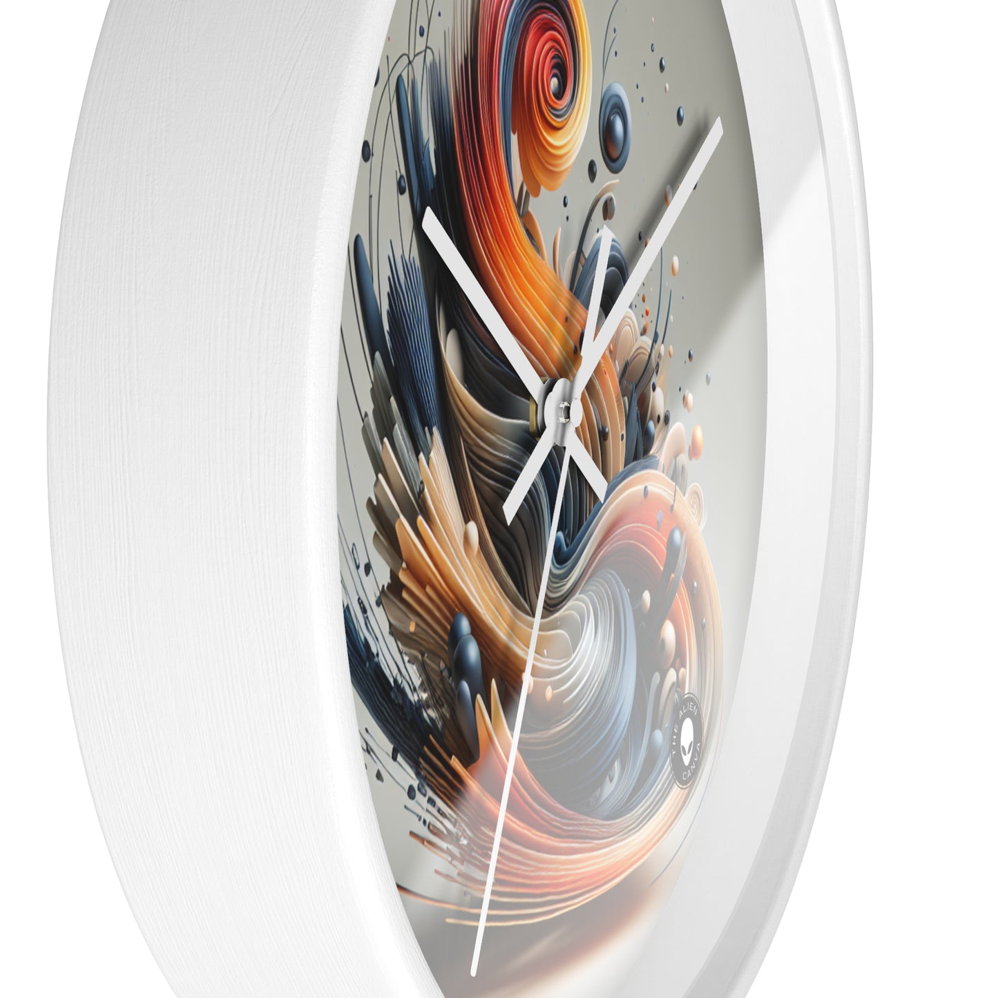 "Wings in Motion: A Kinetic Aviary" - The Alien Wall Clock Kinetic Sculpture