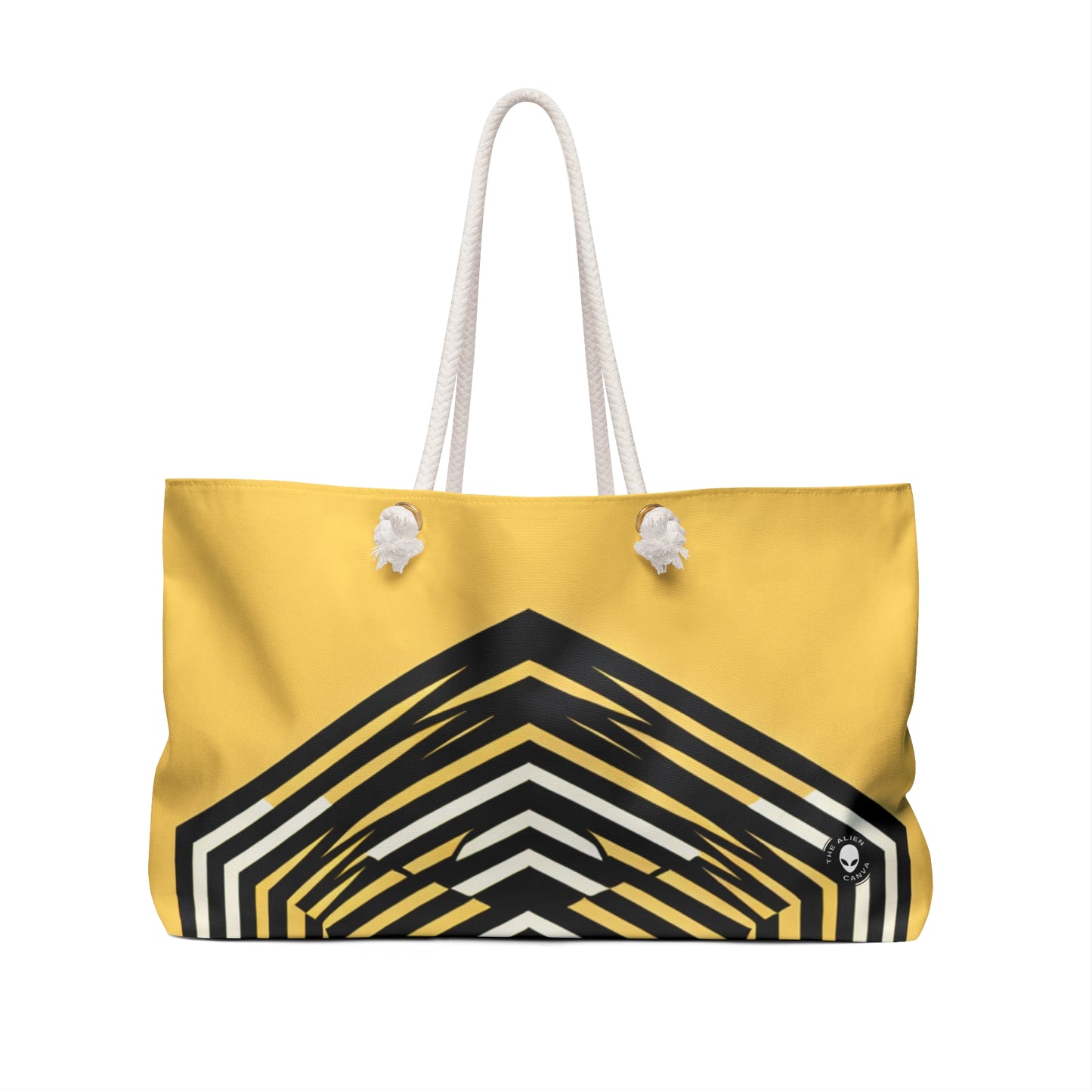 "Dynamic Illusions: Op Art Exploration" - The Alien Weekender Bag Optical Art (Op Art)