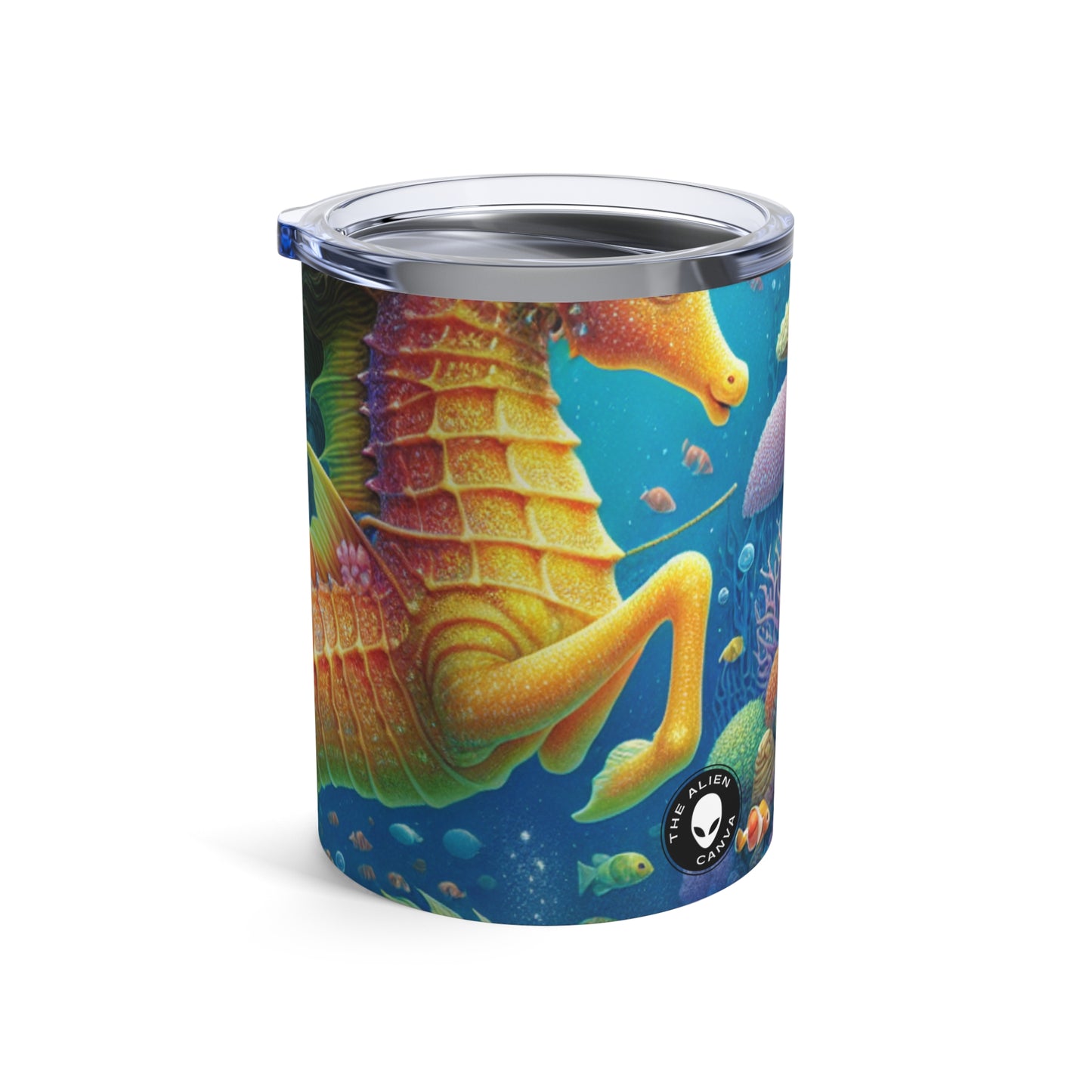 "Mermaid's Magical Coral Ride" - The Alien Tumbler 10oz