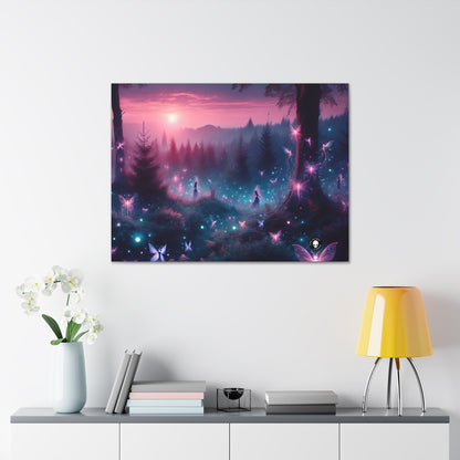 Enchanted Firefly Forest - The Alien Canva