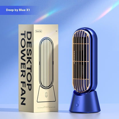 Petit ventilateur de bureau rechargeable pour la maison et le bureau