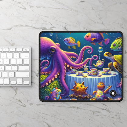 "Tea Time Under the Sea" - The Alien Gaming Mouse Pad