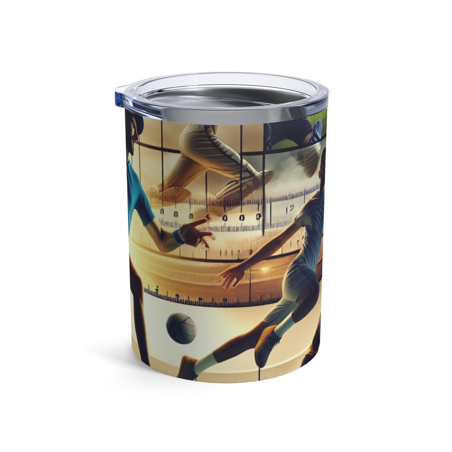 "Sports Synthesis: A Video Art Piece" - The Alien Tumbler 10oz Video Art Style