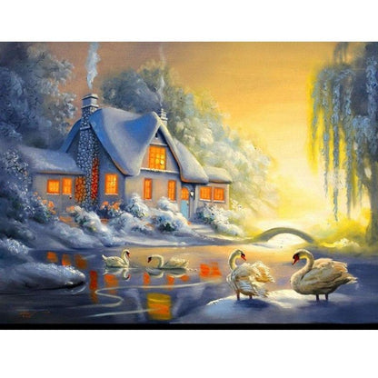 Pintura Diamante Im Schnee