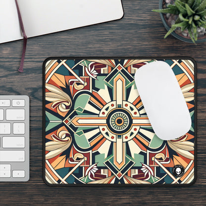 "Glamorous Art Deco Elegance: A Sparkling Evening" - The Alien Gaming Mouse Pad Art Deco