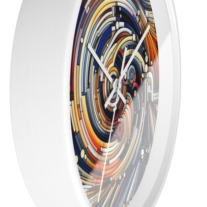 "Fluid Motion: A Kinetic Art Tribute to Oceanic Harmony" - The Alien Wall Clock Kinetic Art