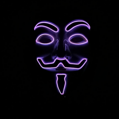 New LED Guy Fawkes Mask