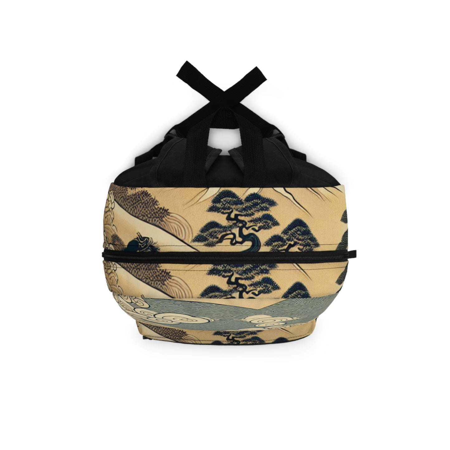 "Les rêves festifs d'Edo" - Le sac à dos Alien Ukiyo-e (impression japonaise sur bois)