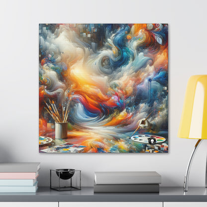 "Mystical Forest: A Whimsical Wonderland" - The Alien Canva Digital Painting