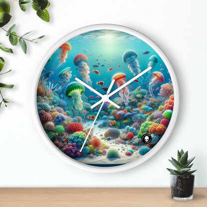 "Jellyfish Fantasy" - The Alien Wall Clock