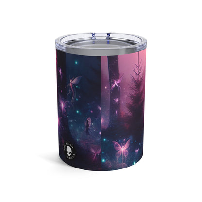 Forêt de lucioles enchantées - Le verre Alien 10 oz