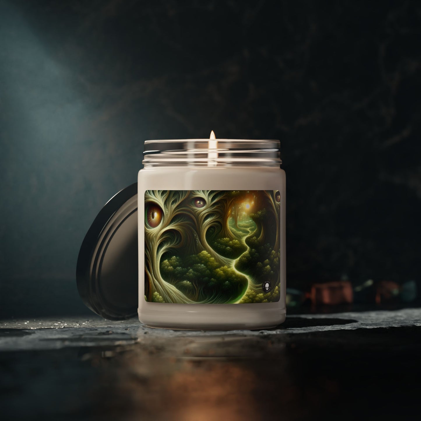 "Watchful Woods: The Path to Enchantment" - The Alien Scented Soy Candle 9oz