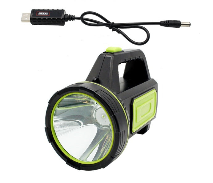 Linterna LED superbrillante recargable.