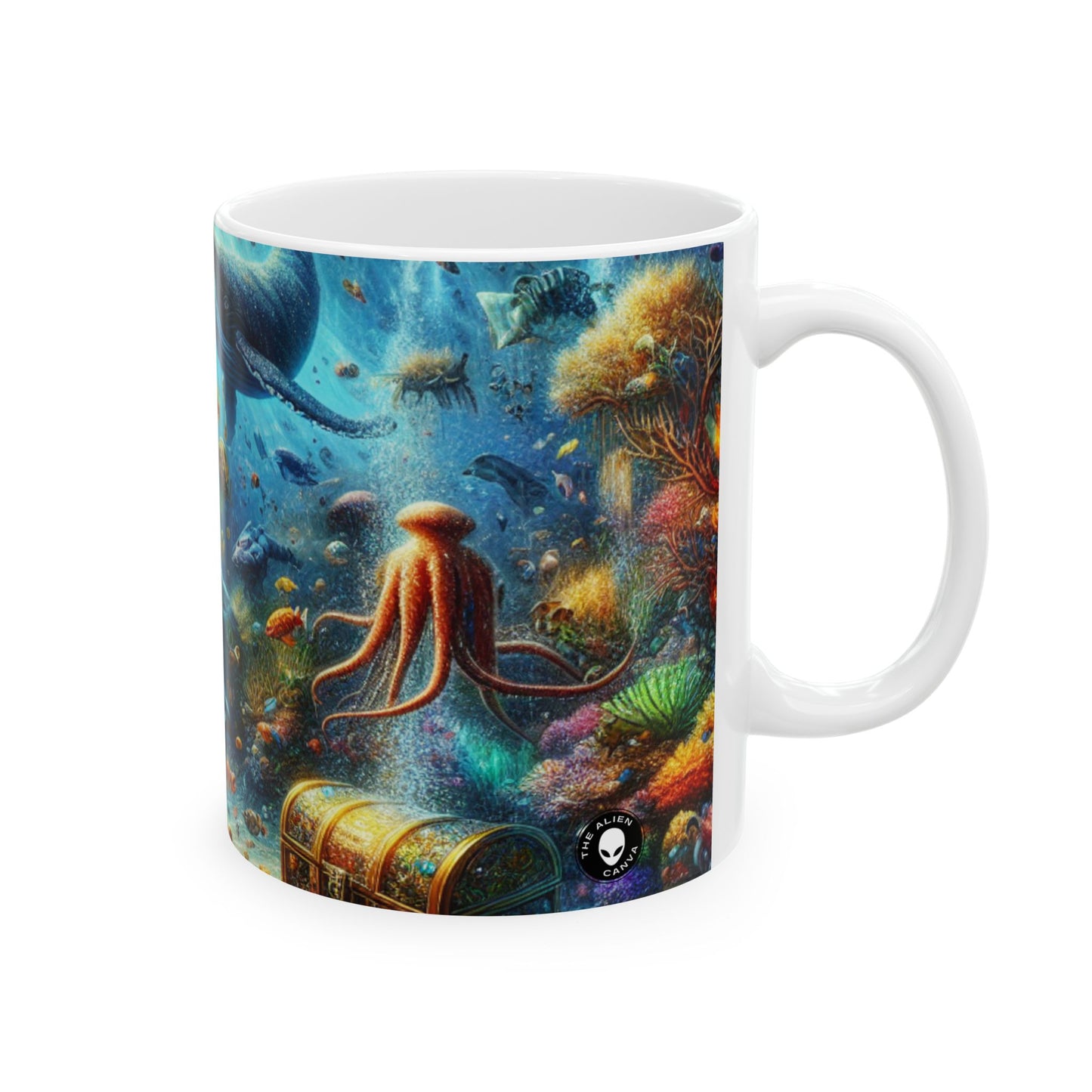 "Underwater Wonderland" - The Alien Ceramic Mug 11oz