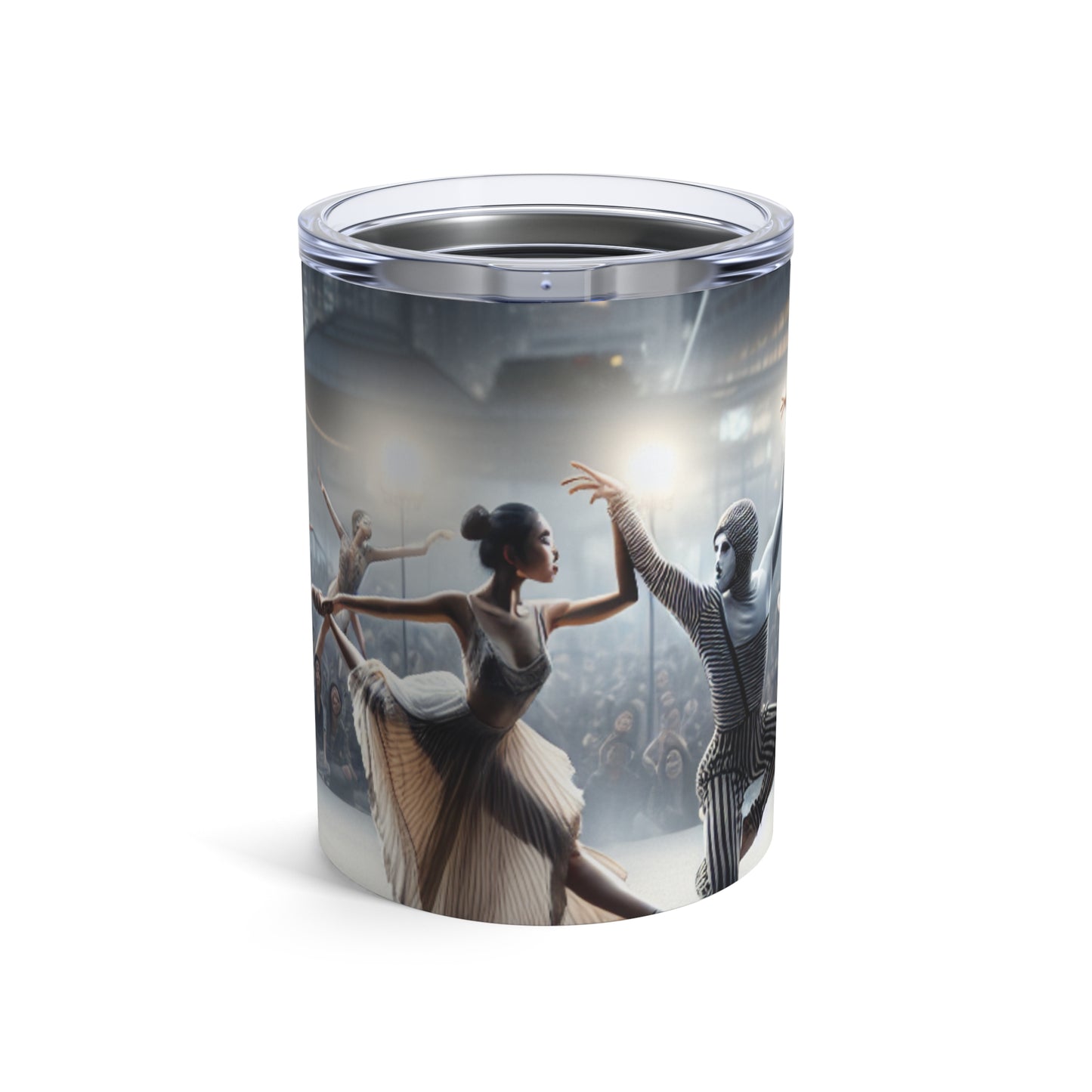 "Seasonal Elements: A Dynamic Performance Art Piece" - The Alien Tumbler 10oz Performance Art