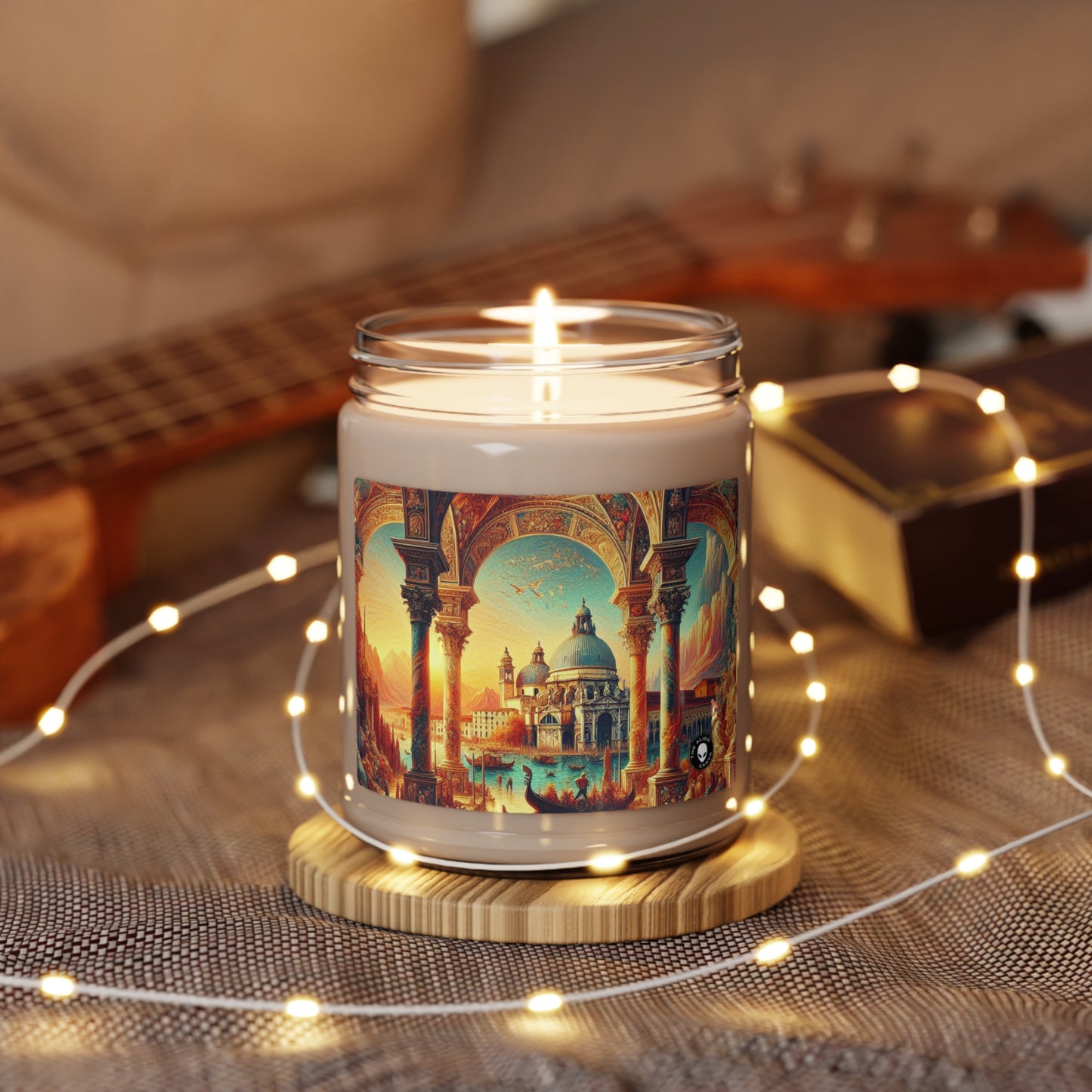 Venetian Dreams: A Fantastical Twist on the Famous Canals - The Alien Scented Soy Candle 9oz Venetian School