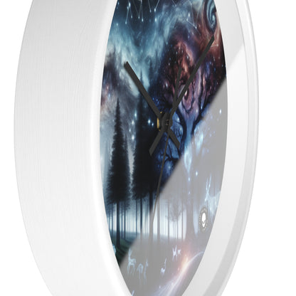 "Galactic Oasis" - The Alien Wall Clock