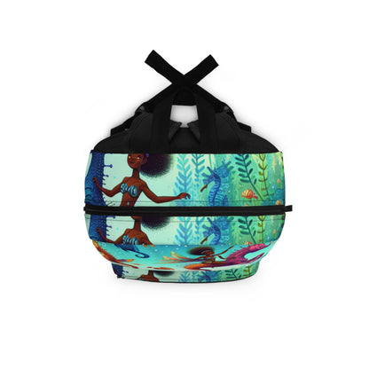 Enchanted Aquatic Realm: Mermaids and Seahorses - The Alien Backpack