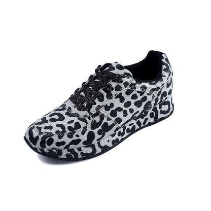 Zapatos largos mujer estampado leopardo