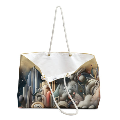 "Ethereal Dreamscapes: A Surrealist Journey" - The Alien Weekender Bag Surrealist Automatism