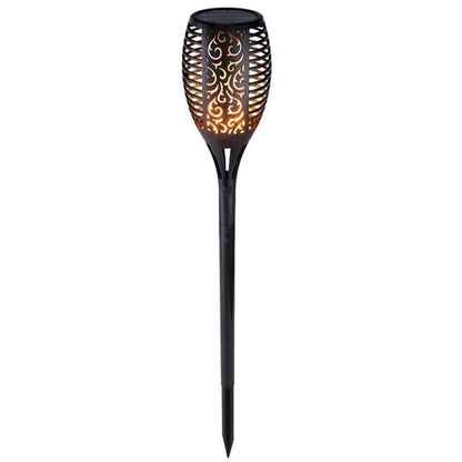 Flamme solaire vacillante lumière LED de jardin Ip65 extérieur solaire Tiki torche lumière projecteurs paysage décoration lampe à LED