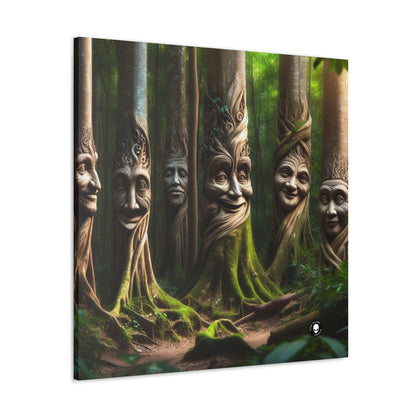 « La forêt bavarde : conversations entre les arbres » - The Alien Canva