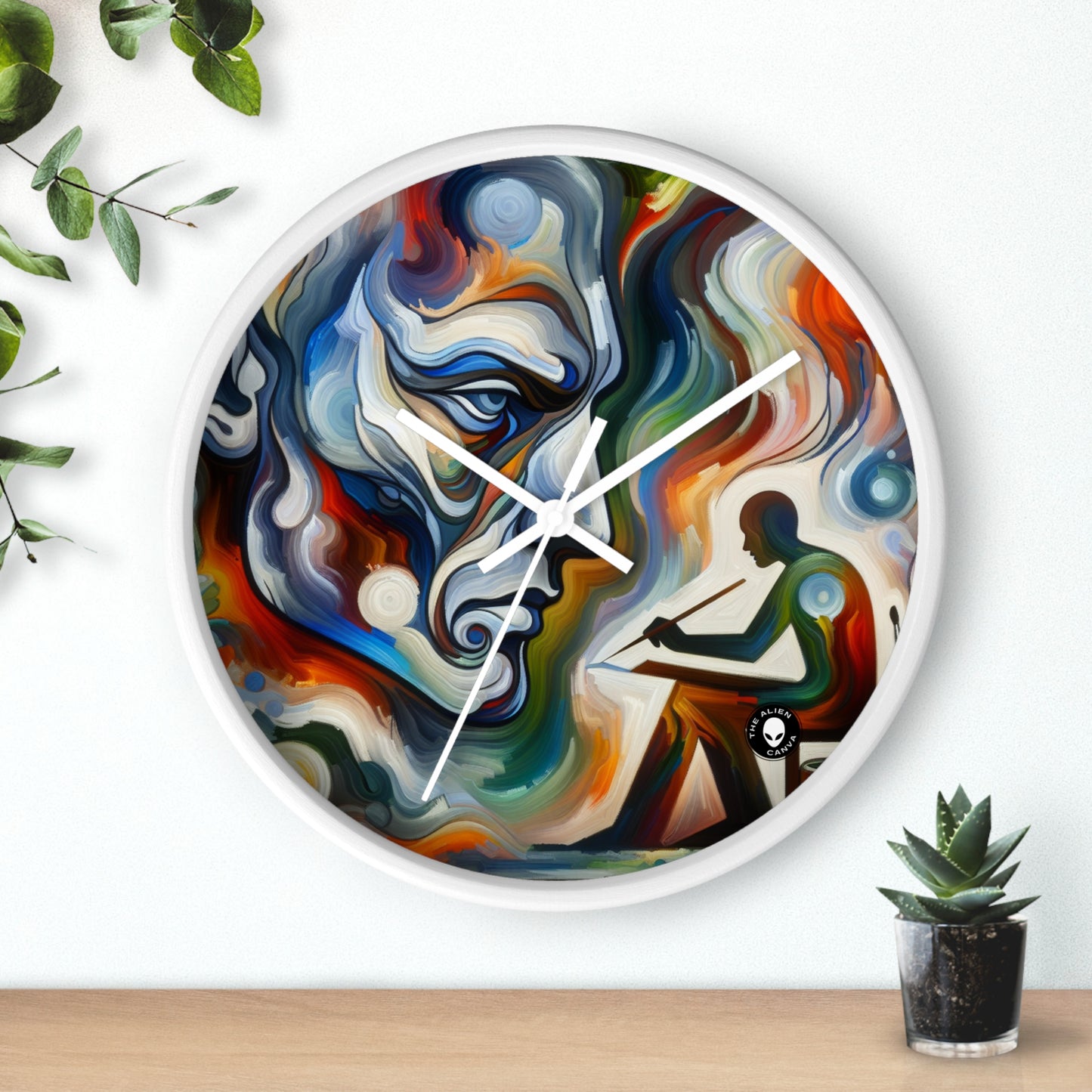 "Stirrings of the Soul" - L'expressionnisme de l'horloge murale extraterrestre