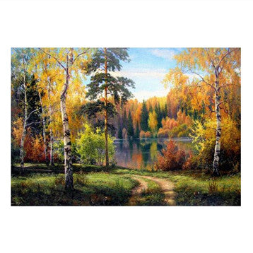 Peinture diamant paysage 5D, peinture décorative complète en diamant