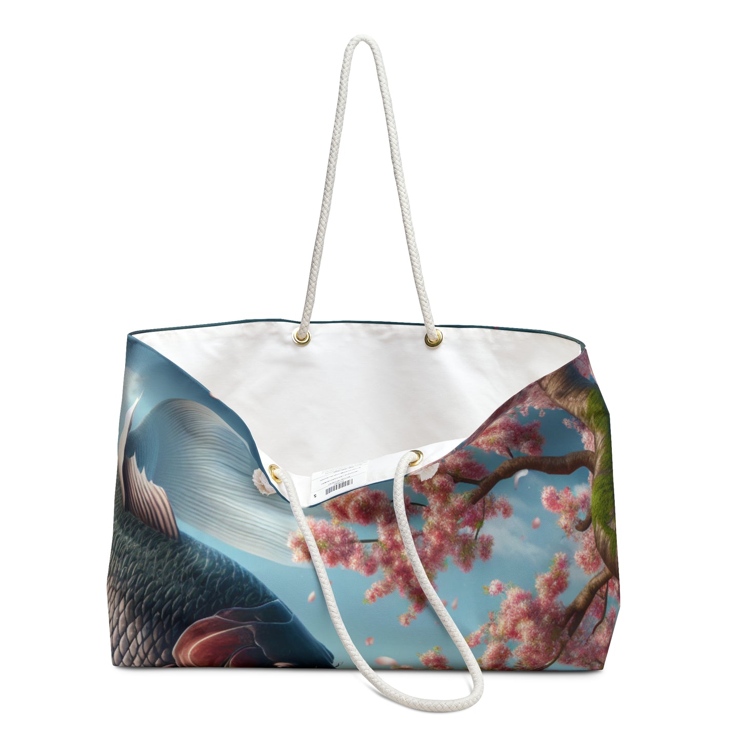 "Peces Koi en flores de cerezo: la belleza de la naturaleza" - The Alien Weekender Bag