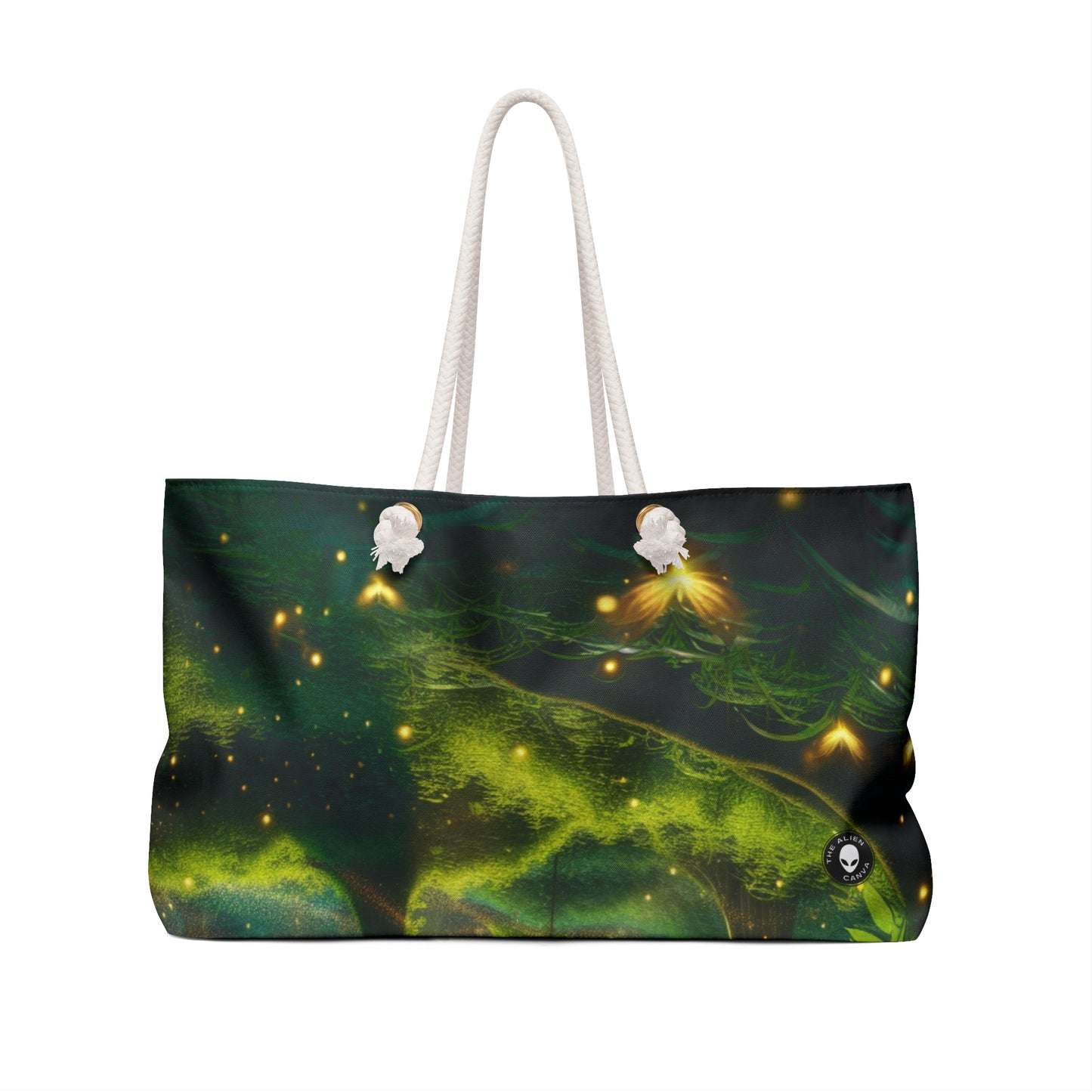 "Glowing Forest Magic" - The Alien Weekender Bag